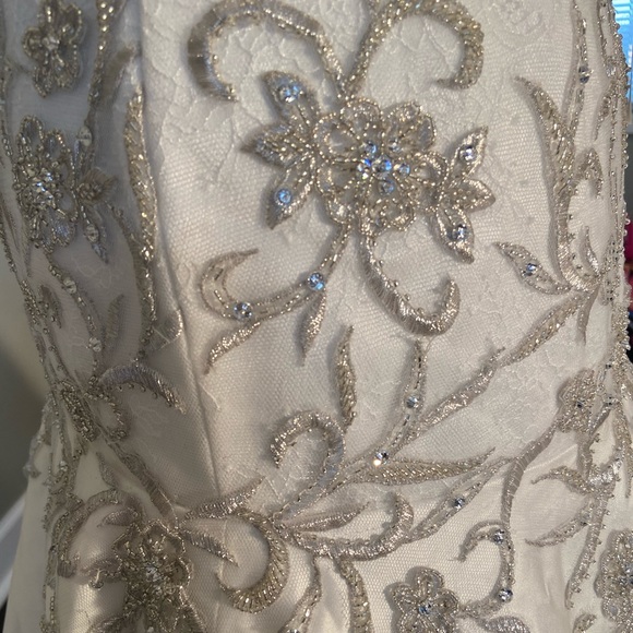 FREE Shipping! NWT Jasmine Mermaid Wedding Gown - Picture 5 of 8